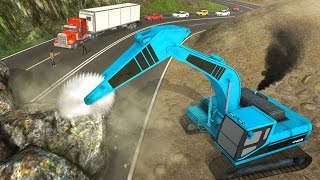 Heavy Excavator Rock Mining 3D Gameplay (by Fazbro) screenshot 1