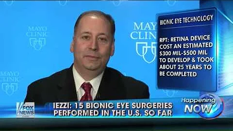 Man sees for first time in a decade with new bionic eye