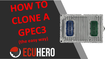 How to clone a GPEC3 using ECUHero