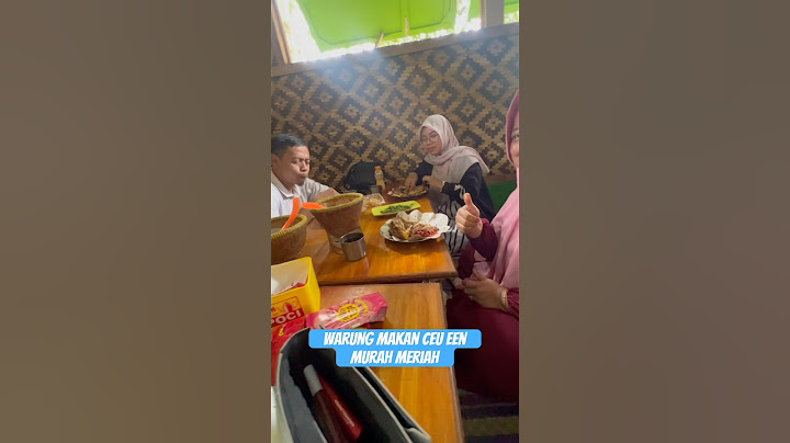Warung Makan Ceu een Kiara Payung Murah Meriah Mantap 😎