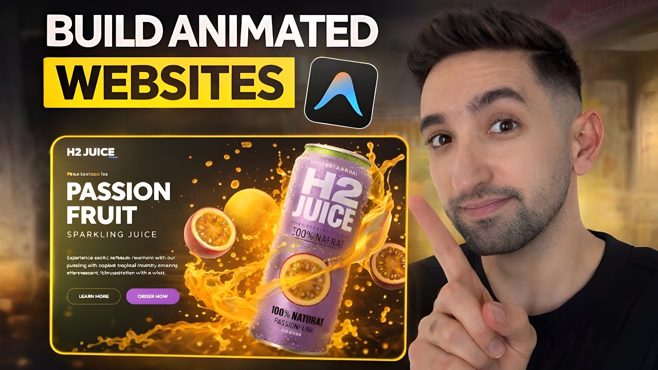 I Built an Animated Product Website in 10 Minutes Using Google ...