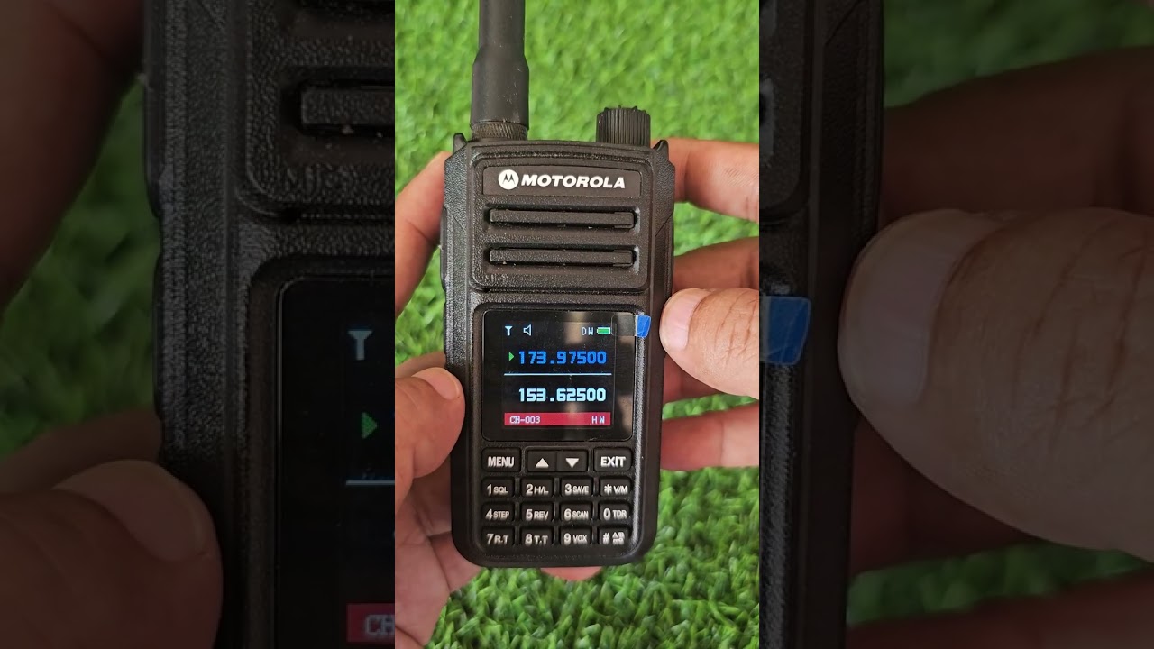 วิธีบันทึกช่อง Memory Motorola GP3188