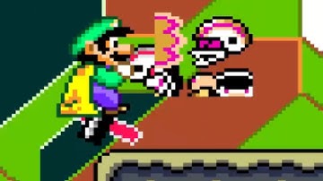 [TAS] SNES Super Mario World "code execution, glitchfest" - Chocolate Island 5