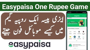 Easypaisa 1 Rupee Game Is Real or Fake | Easypaisa One Rupee Game | How Win