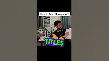 Reading Newspaper for CSS or any other exam #css #ias #ips #cssofficer #foryou #viral