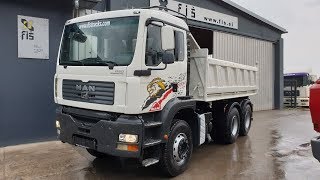 TRUCK MAN TGA 26.430 6X4 TIPPER FIŠ TRUCKS & MACHINERY SLOVENIA