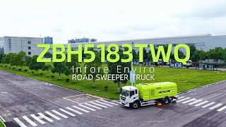 🚛✨ ZBH5183TWQ Road Sweeper Truck ✨🚛