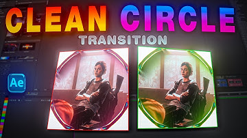 How To Create  Circle Transition Effect | After Effects