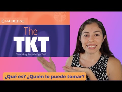 Video: ¿Es TKT una calificación para enseñar?