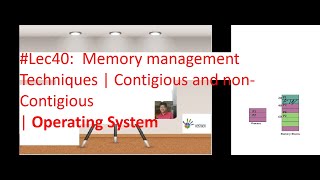 #Lec40: Memory management Techniques | Contagious and non-Contiguous Operating System Gate ugc Net