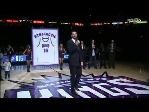 Kings retire Peja Stojakovic's jersey (VIDEO) - NBC Sports