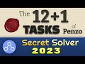 The 121 tasks of penzo secret solver 2023 live stream 20240116
