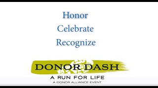 Donor Dash - A Run for Life!