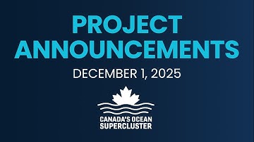 Announcing over $13M in Ocean Innovation Projects