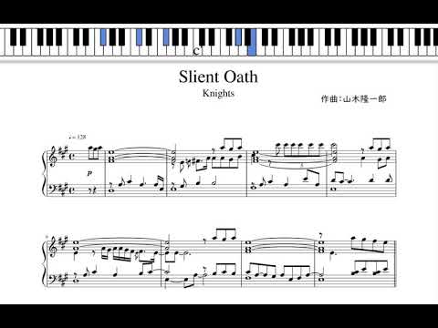 あんスタ Silent Oath Piano Youtube