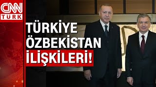 Hurbaşkanı Erdoğan, Özbekistan Lideri Mirziyoyevile Görüştü