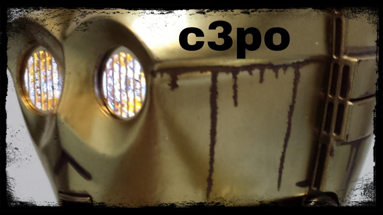Sideshow 1/6 scale C3PO figure - YouTube
