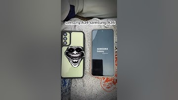 Samsung A36 vs Samsung A34 restart test #android #samsung #tech