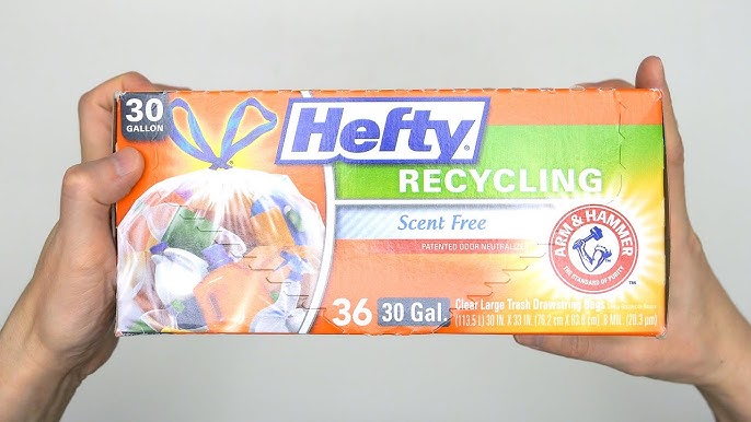 Hefty® EnergyBag® Orange Hard-to-Recycle Plastics Flap Tie Bags