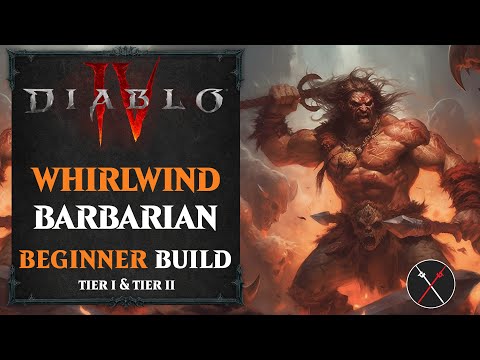 Diablo 4 Barbarian Build - Whirlwind Barbarian Leveling Build