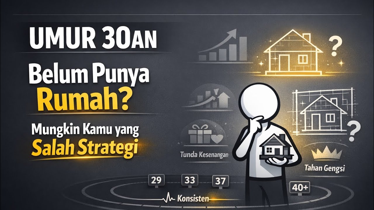 Strategi Finansial Usia 30 Agar Bisa Punya Rumah