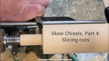 Skew chisels, Part 4: Slicing cuts