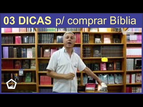 Vídeo: Como Comprar Uma Bíblia