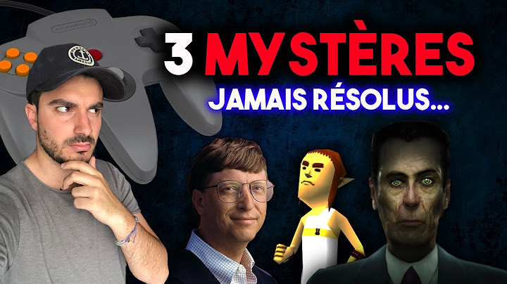 3 MYSTÈRES ÉTRANGES DU JEU VIDÉO...JAMAIS RÉSOLUS!