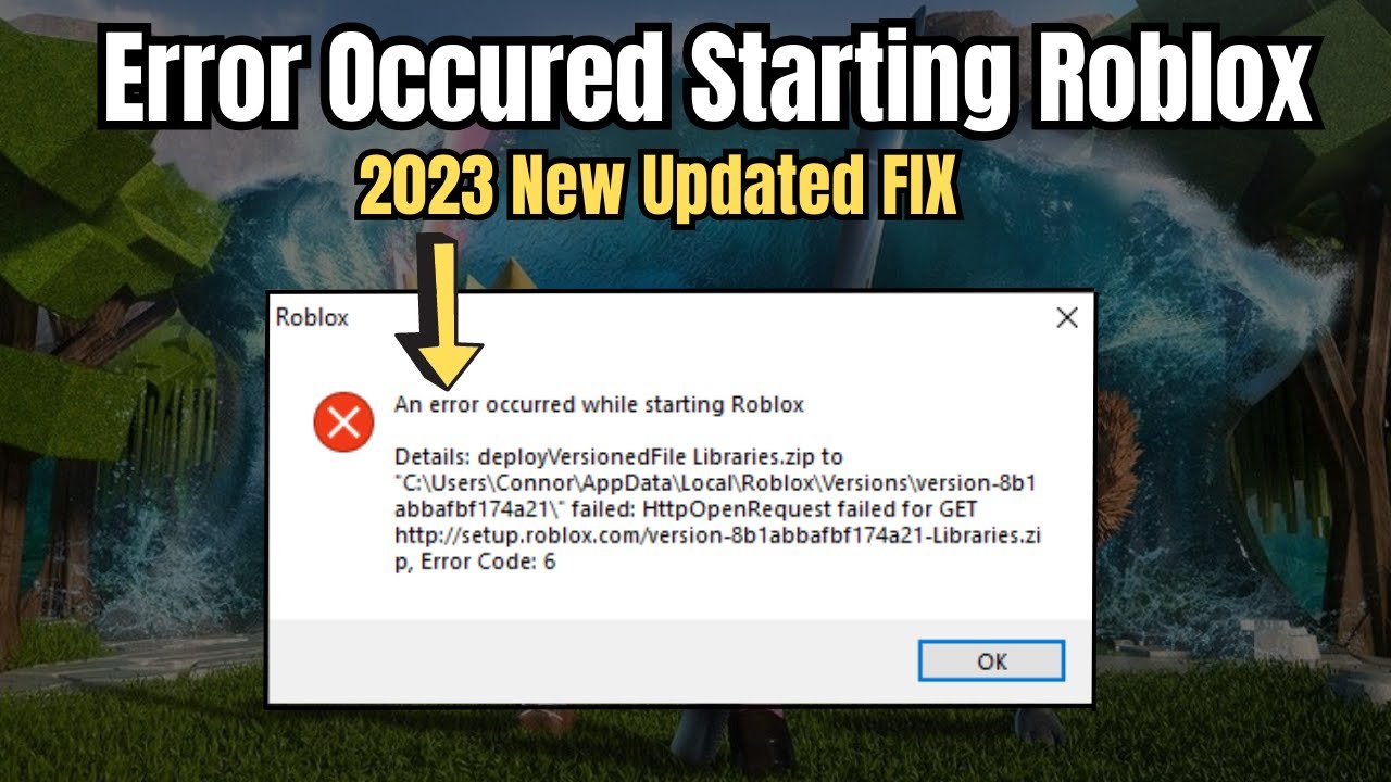 Roblox Initialization Error 2 Fix (2023)