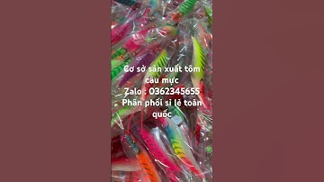 Tôm câu mực lá mẫu Minơ