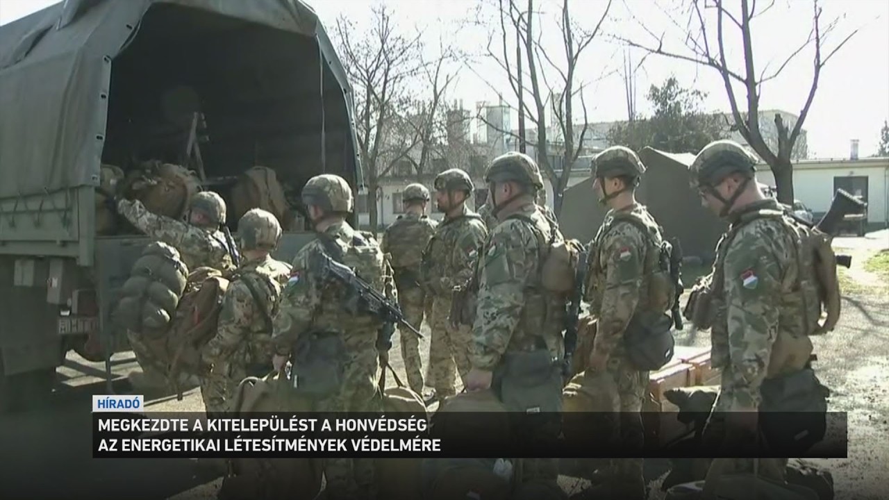Megkezdték a kitelepülést a legfontosabb energetikai létesítmények védelmére kijelölt alakulatok