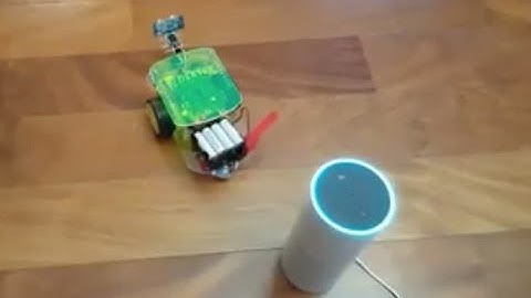 Control a Rasperry Pi robot with an Alexa custom skill