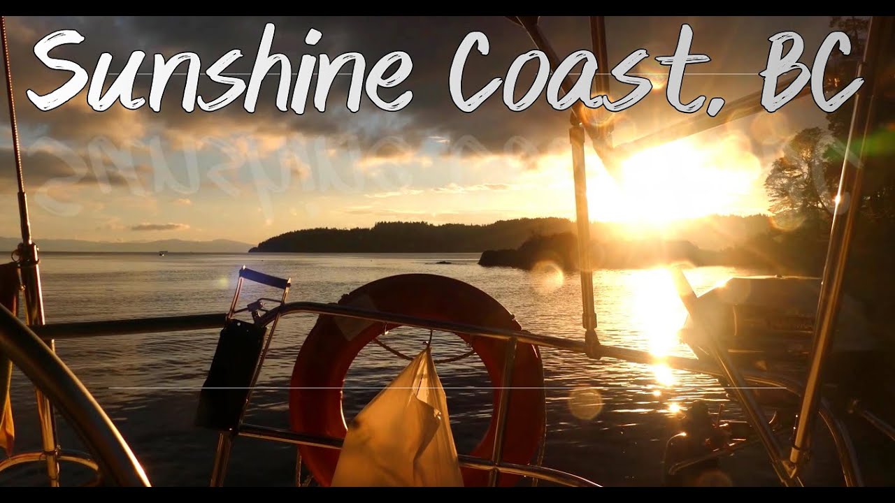 Good times and a close call sailing the Sunshine Coast