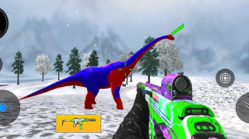 Wild Animal Hunter 3D - Dinosaur Hunter Game - Android Gameplay #93