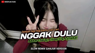 Download Lagu DJ Ngga Dulu | Akbar Chalay, Ciloqciliq, Zynakal [ Remix Ganjur Version ] Hendrylab Studio  MP3