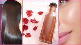 DIY Rose Water For Fair, Glowing, Spotless Skin│Shiny, Long Thick Hair │How Make Rose Water at Home!