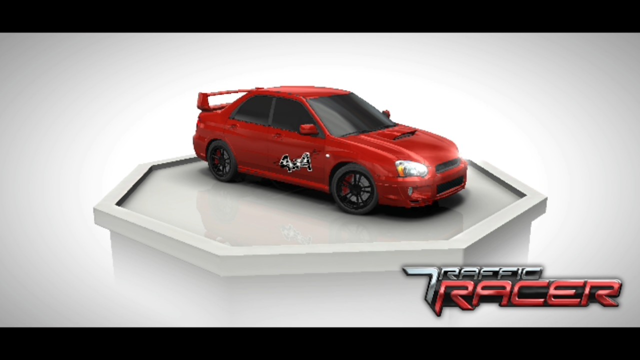 Subaru Impreza WRX STi sports car in Traffic Race game 🤑😀😂🚘🔧🚔