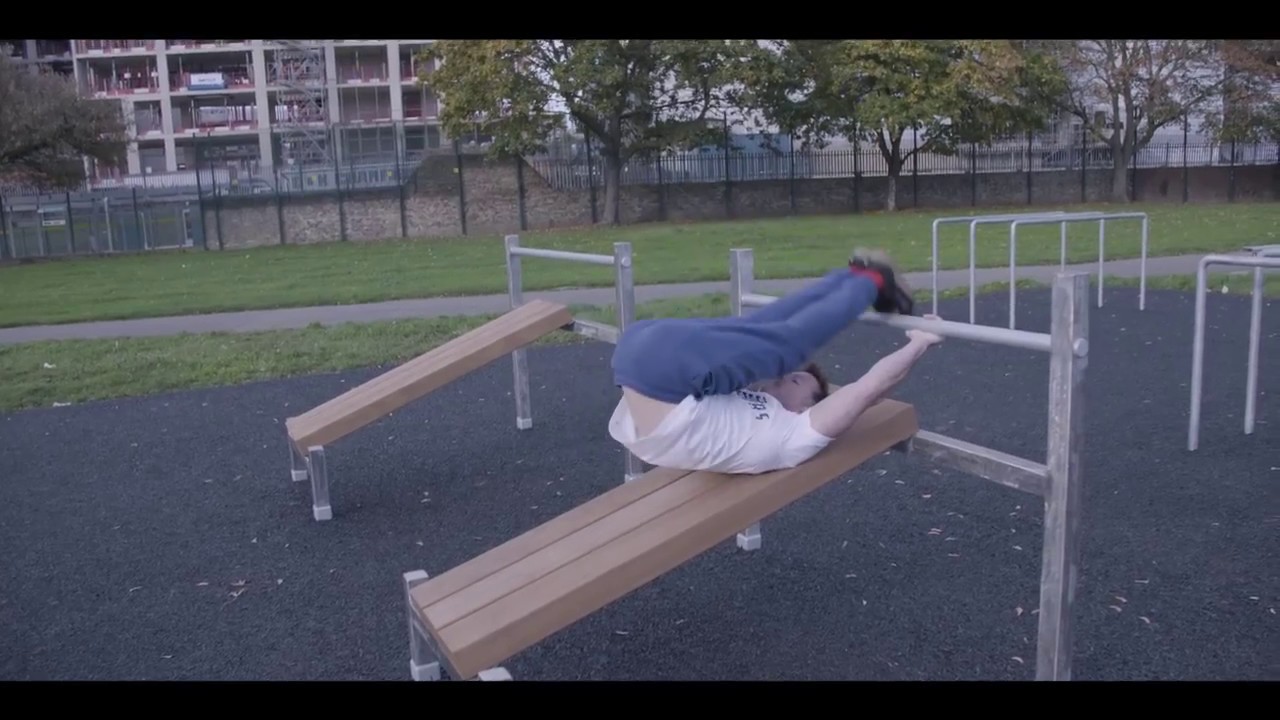 Bench Training Straight Leg Raises YouTube