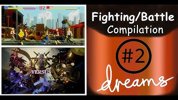 Fighting/Battle games compilation #2 | Dreams PS4/PS5 | Recopilación de juegos de peleas parte 2