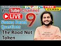 🎯Class 9th English 👉Stanza Based Questions 🔥Chapter 01 💥The Road Not Taken 🚀एक वीडिओ में NCERT