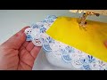 Amazing sewing tricks for finishing the edges (corners)