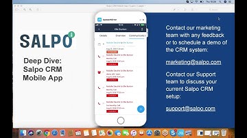 Salpo CRM Mobile App