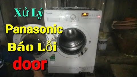 Máy giặt cửa ngang panasonic 7kg báo lỗi e03