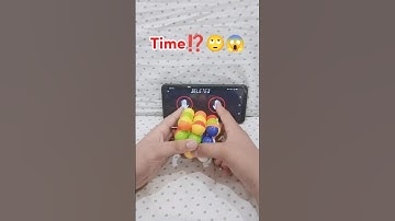 Quickly solve bubble cube ever⁉️ #fastcube #shorts