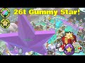 WORLD RECORD 26t Gummy Star! 140t Boost | Bee Swarm Simulator