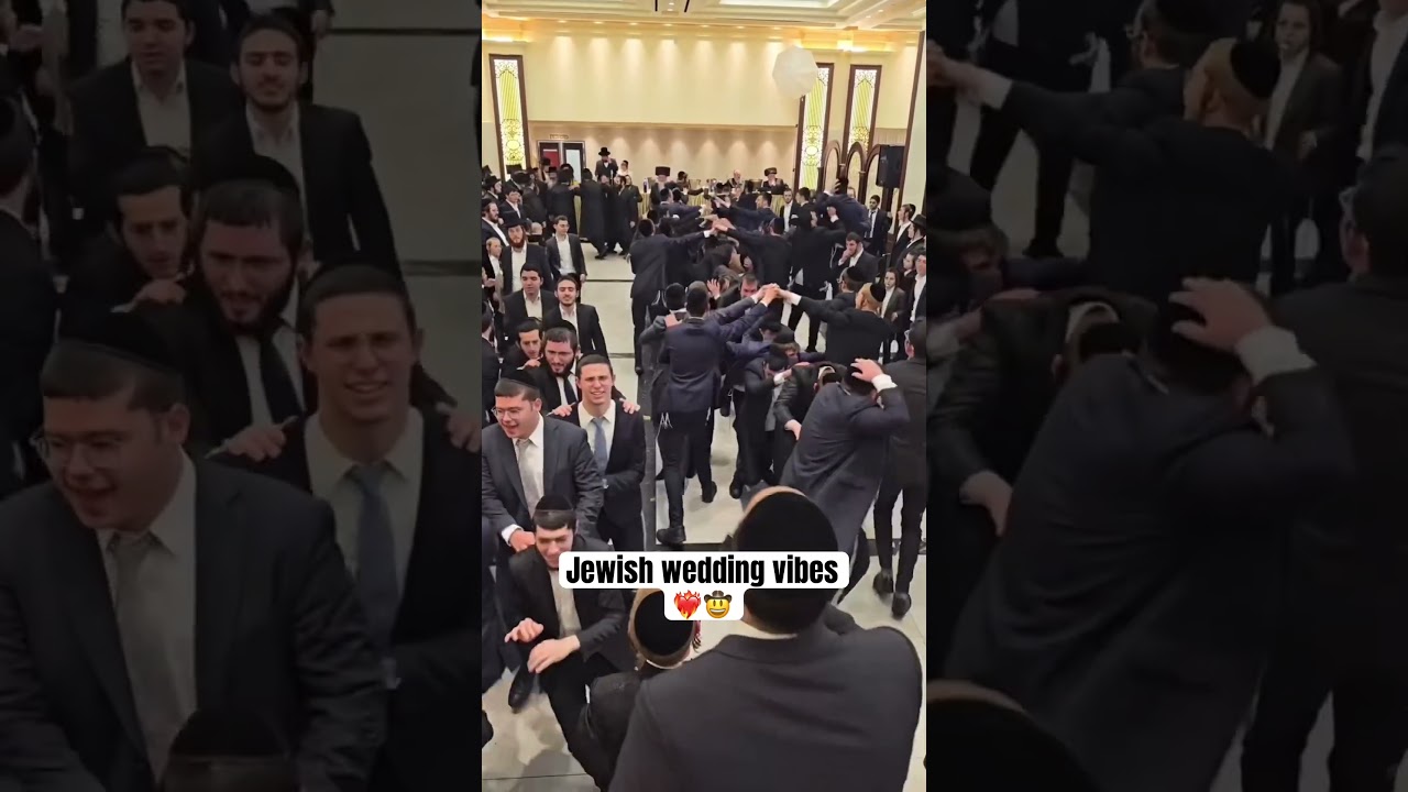 Jewish wedding vibes❤️‍🔥🤠 (Chaim Shapira)
