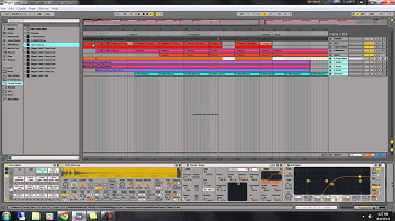Clean up screen space by hiding tracks in Ableton Live 9