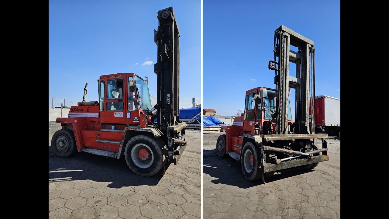 1223239 Kalmar LMV AB diesel forklift YouTube