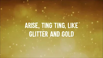 Who made the song glitter and gold?