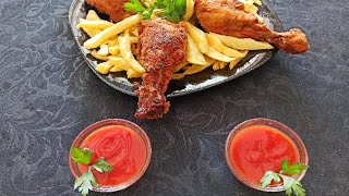 كاتشب منزلي تماما كيما تاع الاسواق في الذوق و القوام بدون مواد حافظة/Sauce Ketchup maison